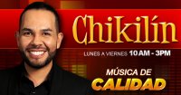 ¡Escucha El Show del Chikilin de 10 a.m. a 3 p.m!
